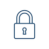 Иконка замка — конфиденциальность