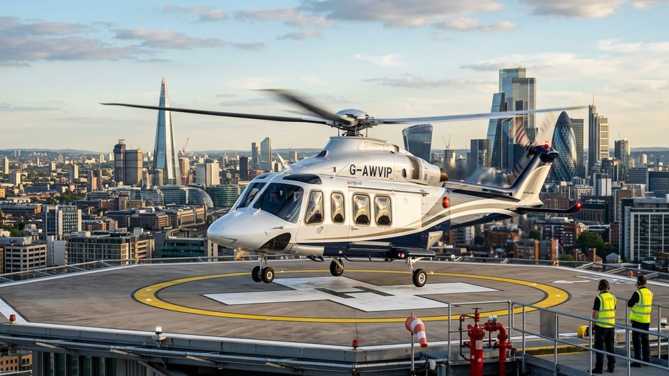 Вертолёт AgustaWestland AW139 для VIP-трансферов